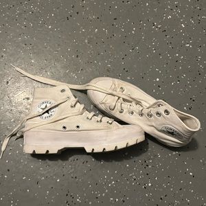 Platform converse sneakers